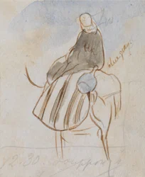 Egyptian Man on Camel